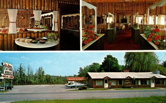 George Meyers Eating House - Vintage Postcard (newer photo)